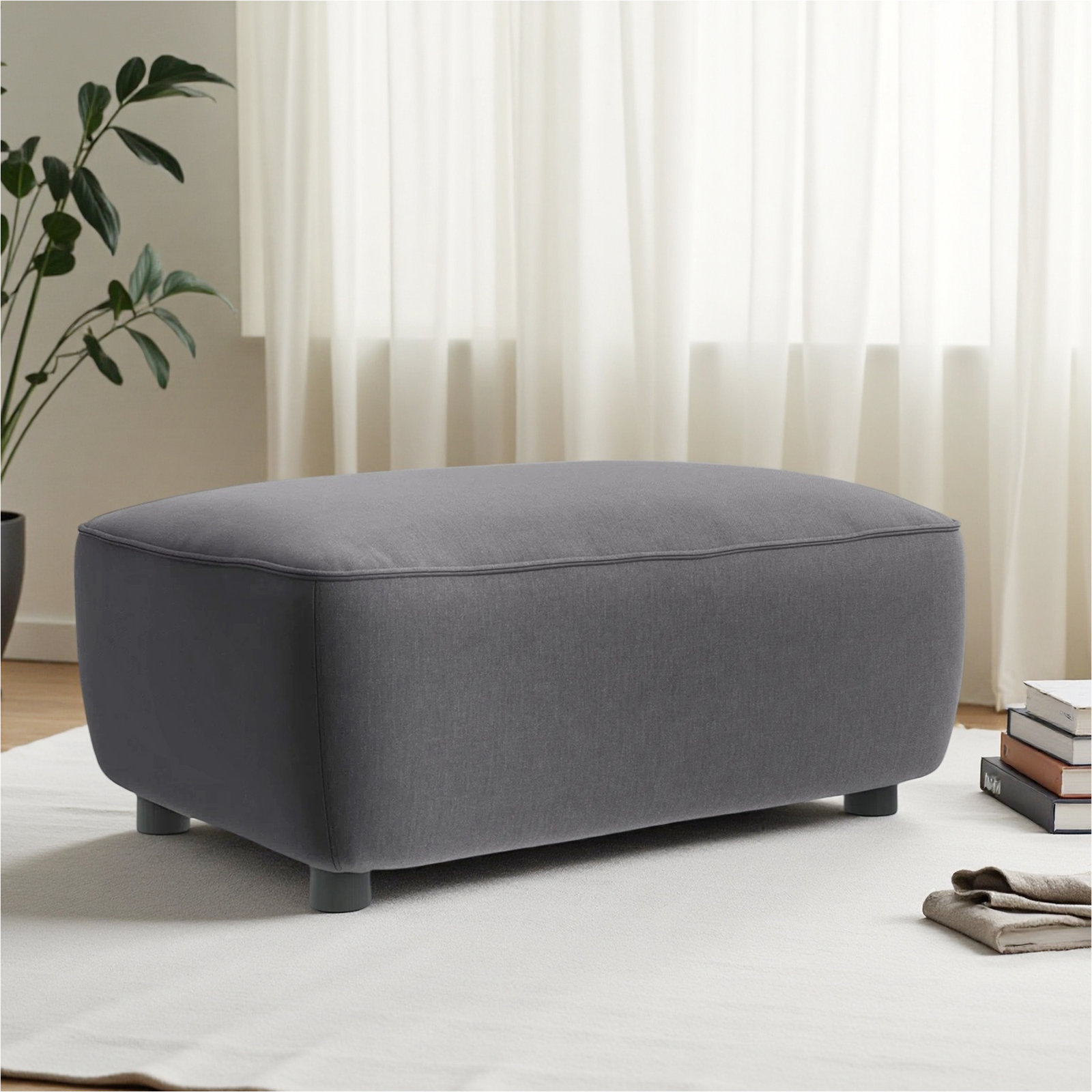 Lizzy Upholstered Ottoman