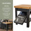 24 tables de bout de hauteur