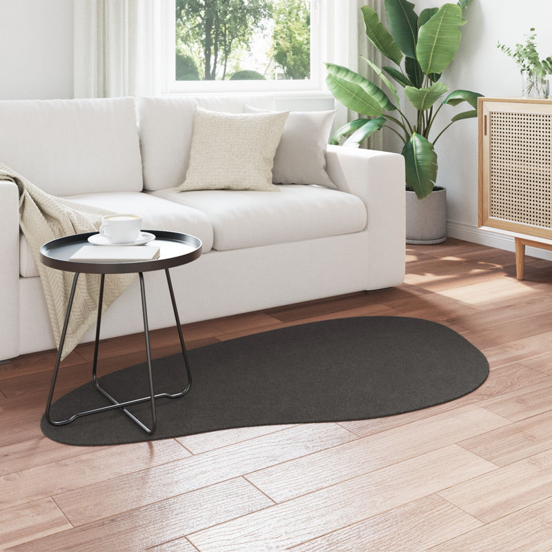 Rugs Anthracite Decorative Inlays, Novelty 80 x 150 cm, Polyester