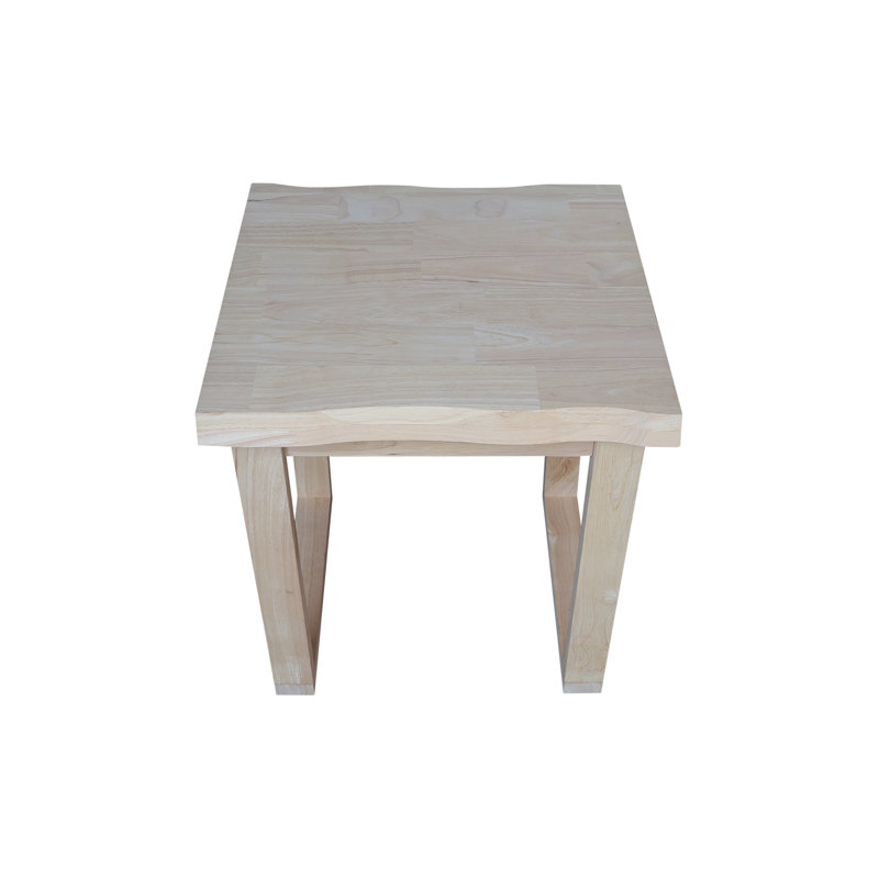 Table de bout Dreah Live Edge, Non fini