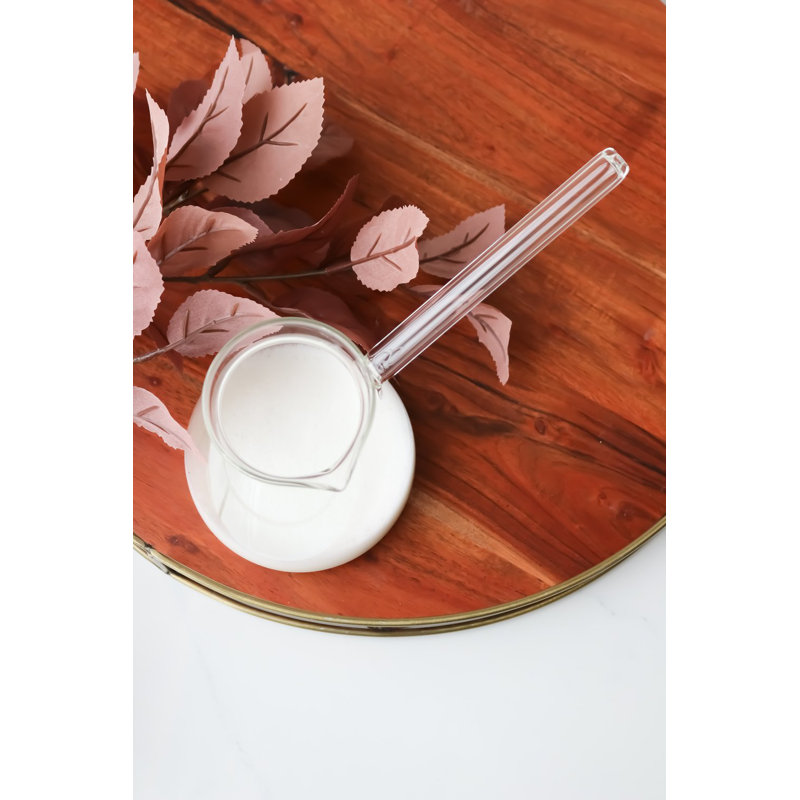 Heat Resistant Glass Pot - 22 Oz