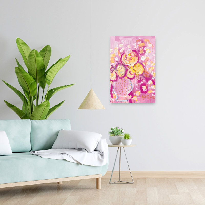 Ballerina 1 Piece Wrapped Canvas Wall Art, 60.96cm H x 40.64cm W