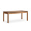 Bureau rectangulaire en bois massif brun noisette-1121155023