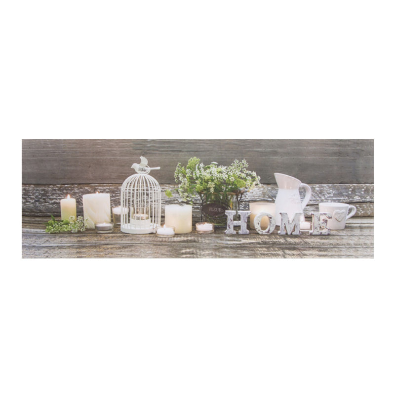 Lifes A Beach Art for the Home Home Led Printed Canvas