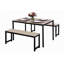 Ensemble de salle à manger rectangulaire L 46,79 po x l 30 po Marouso-88577235-88577234