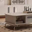 Table basse moderne de style crème