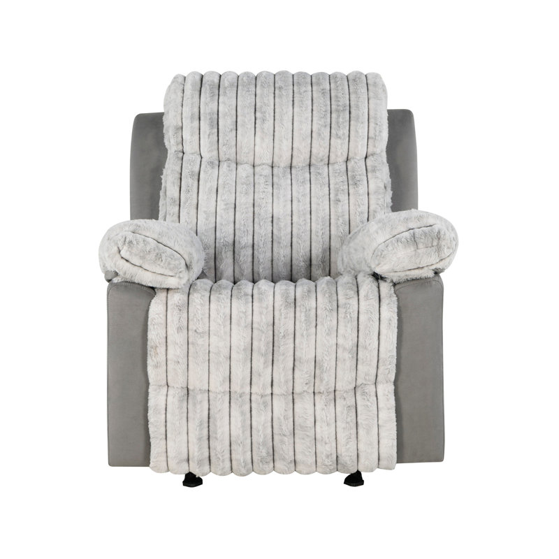 Fauteuil inclinable coulissant, Gris