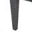 Outdoor Antibes Wicker Side Table,Accent Table,Grey