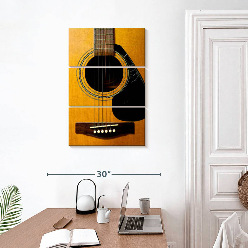 Trou pour guitare Abarca, H 32 po x l 20 po
