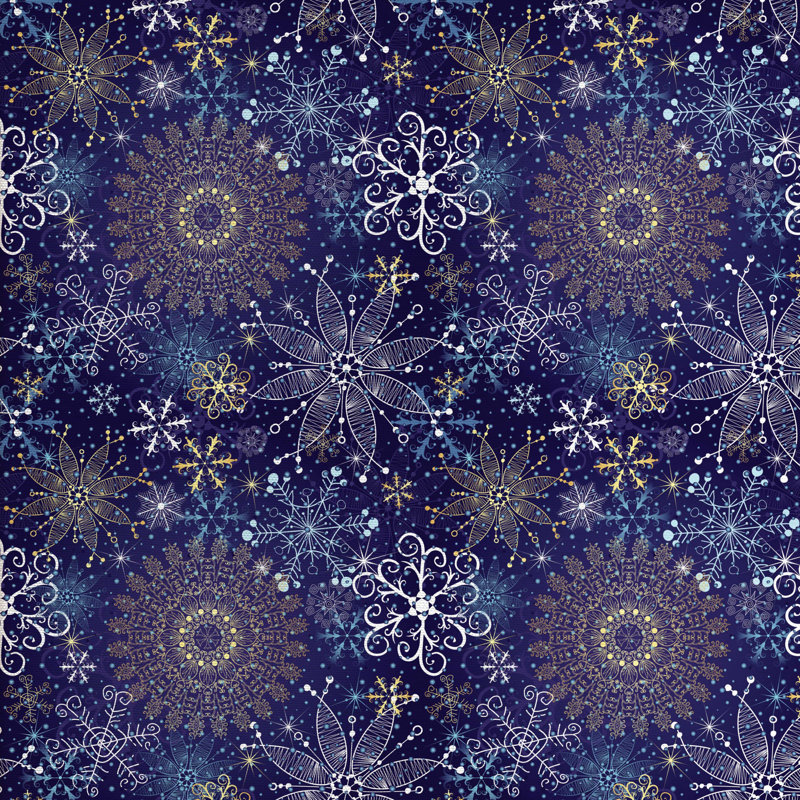 Tissu d’inspiration de noël, l 36 po x L 360 po
