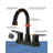 Centerset 2-handle Bathroom Faucet with Drain Assembly-123175301