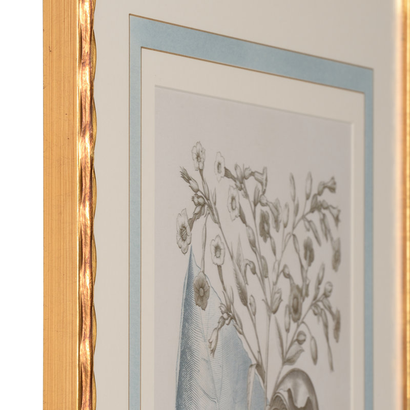 Besler Botanicals in Willow Blue I