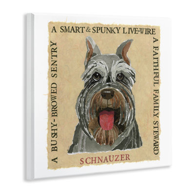 "Fun Schnauzer Pet", art mural par Nancy Overton