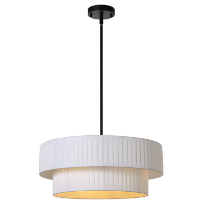 Lustre tambour à 3 lumières Reihan