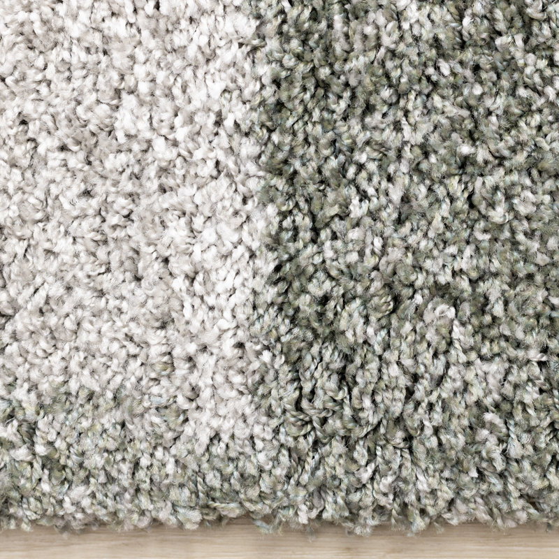 Tapis neutre gris Defde, Rectangle 7 pi 10 po x 11 pi 2 po