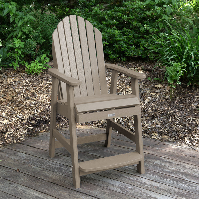 Fauteuil de terrasse Anette, Brun bois
