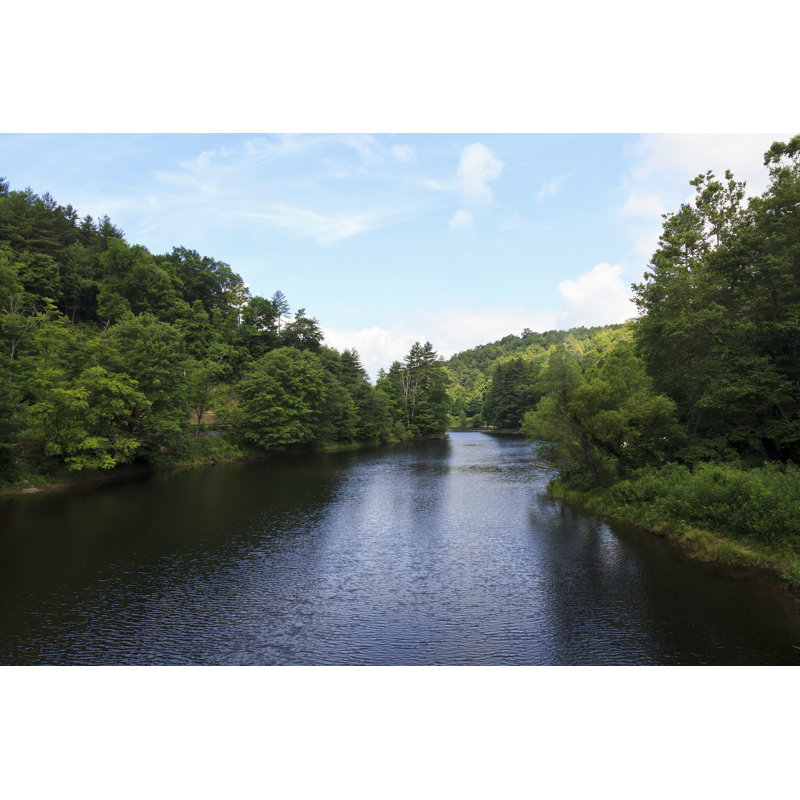 Tanasee Creek Lake by Jilllang - Wrapped Canvas Print, 30cm H x 46cm W