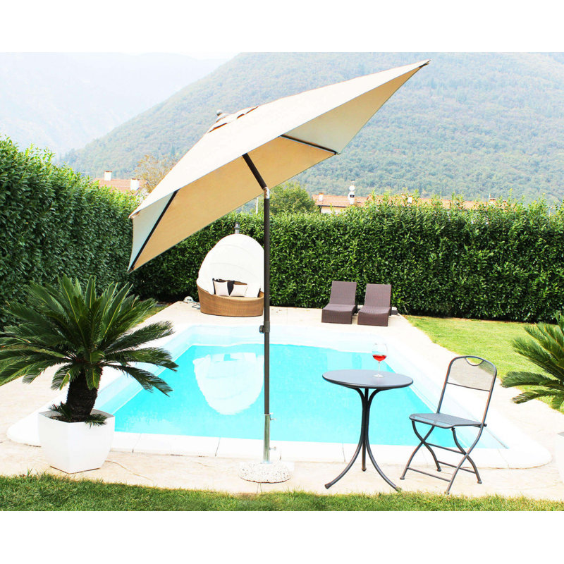 Ardeen 200cm Market Parasol, Taupe