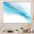 Toile avec cadre flottant blanc