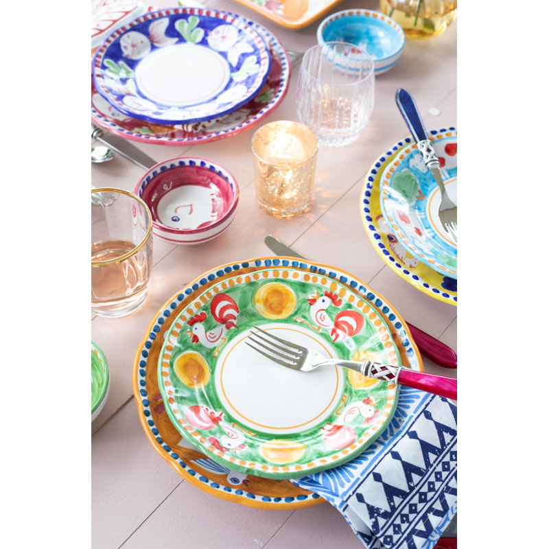 Campagna Handmade Terracotta Salad/Dessert Plate