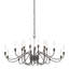 Lisse 20 - Light Candle Style Classic/Traditional Chandelier-15394514