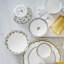 Daisy Chain 3 Piece Appetizer Plate Set