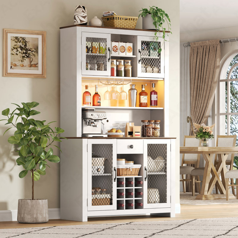 Buffet 70,9 "Rustic Huche, Blanc