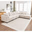 Canapé modulaire en L 6 pièces Bennett-1312306192