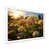 White Single Picture Framed