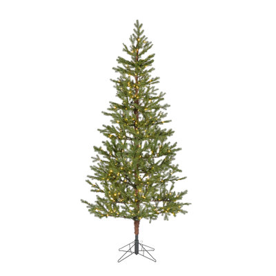 Gerrold Lighted Artificial Pine Christmas Tree