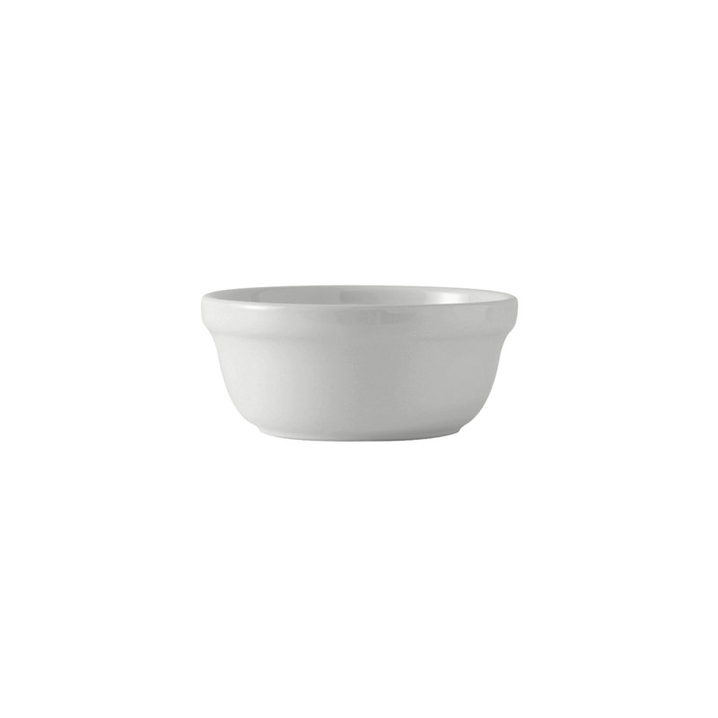 Tuxton Eggshell Round Ceramic 12 Piece Casserole Bakeware Set