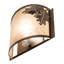 Davein 1 - Light Flush Mounted Sconce