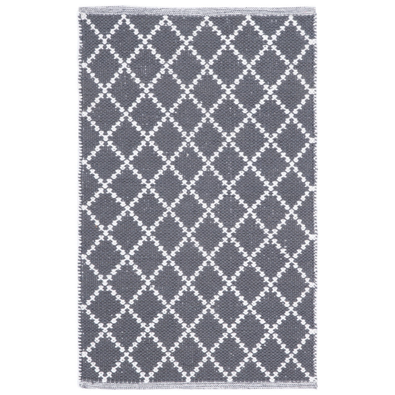 Tapis en coton tissé à plat Breckenridge, Rectangle 8 pi x 10 pi