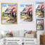«Blossom Bungalow By The Lake 1», art mural paysage-1101367301-1101367308