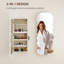 Armoire à bijoux avec armoire à bijoux verrouillable blanche