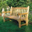 Hyde Park Outdoor Teak Bench-99025505-50851238