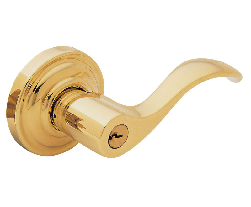 Classic Keyed Entry Lever with Left Handling