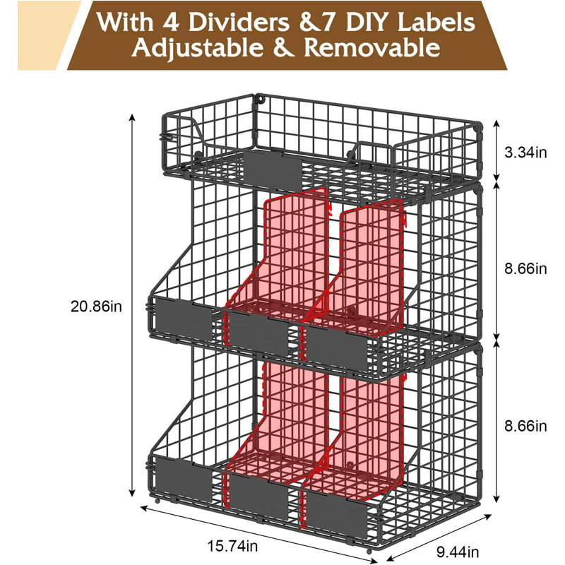 Separator Storage Rack Model 04