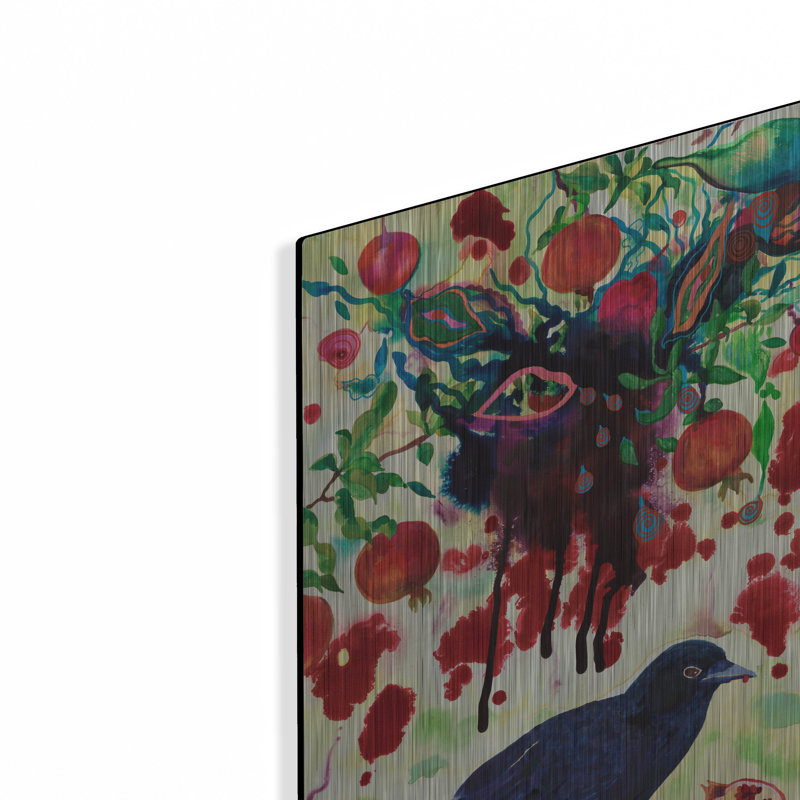 «Crow» par Carissa Luminess, H 16 po x l 12 po