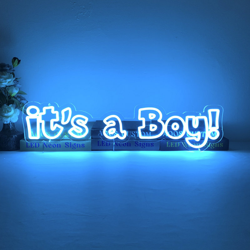 No Subject Themed Neon Sign