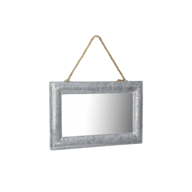 Hashveer Metal Flat Wall Mirror