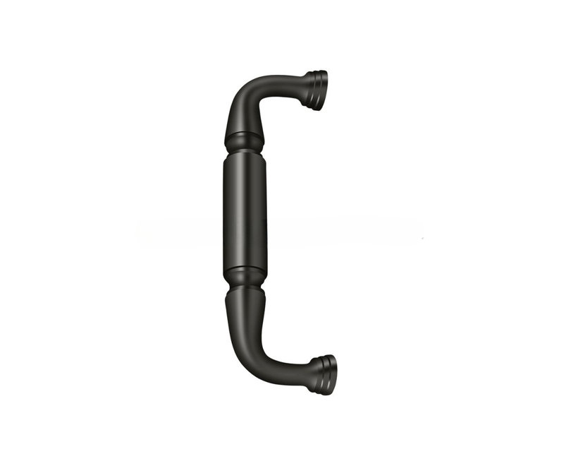 Poignée de porte sans rosette Deltana DP2574U10B, 8 po, bronze huilé, Bronze huilé