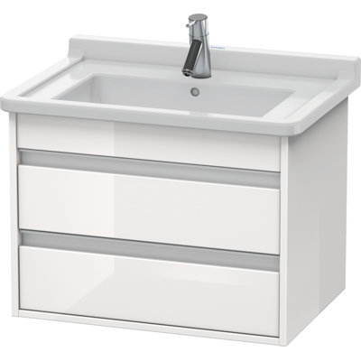 Base de meuble-lavabo mural simple 25,625 po Ketho