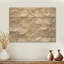 Feuillage ivoire ivoire collage - feuilles, art mural en bois - sur bois de pin naturel-1286152554