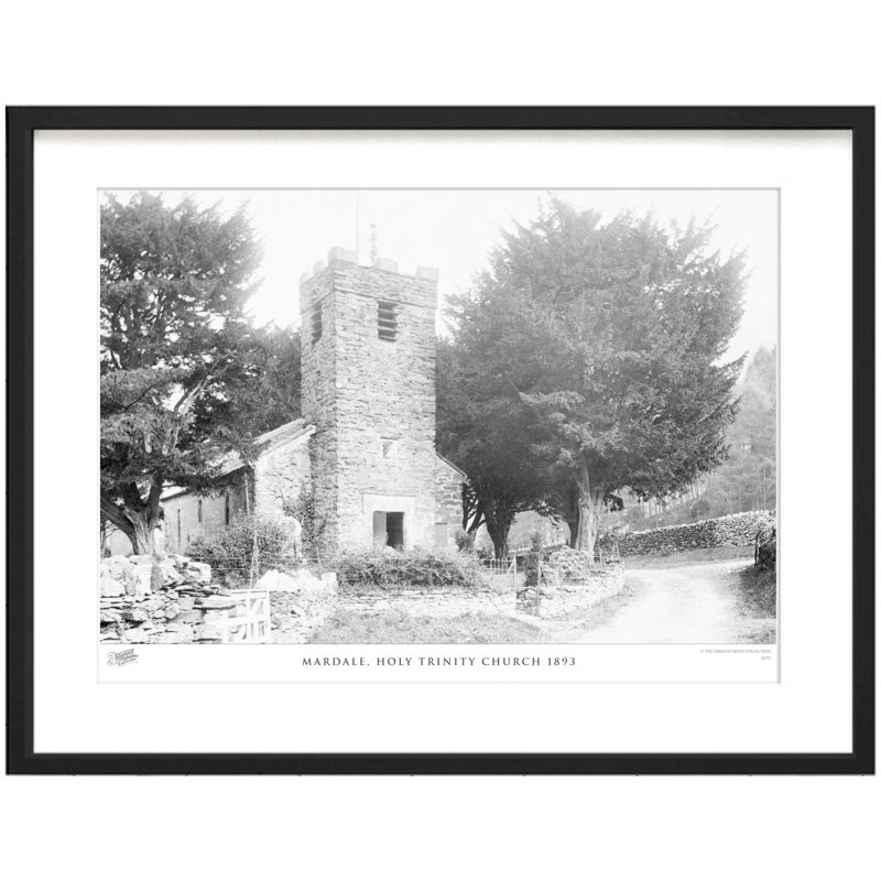 Mardale, Holy Trinity Church 1893 1 Piece Single Picture Frame Wall Art, 28cm H x 36cm W x 2.3cm D