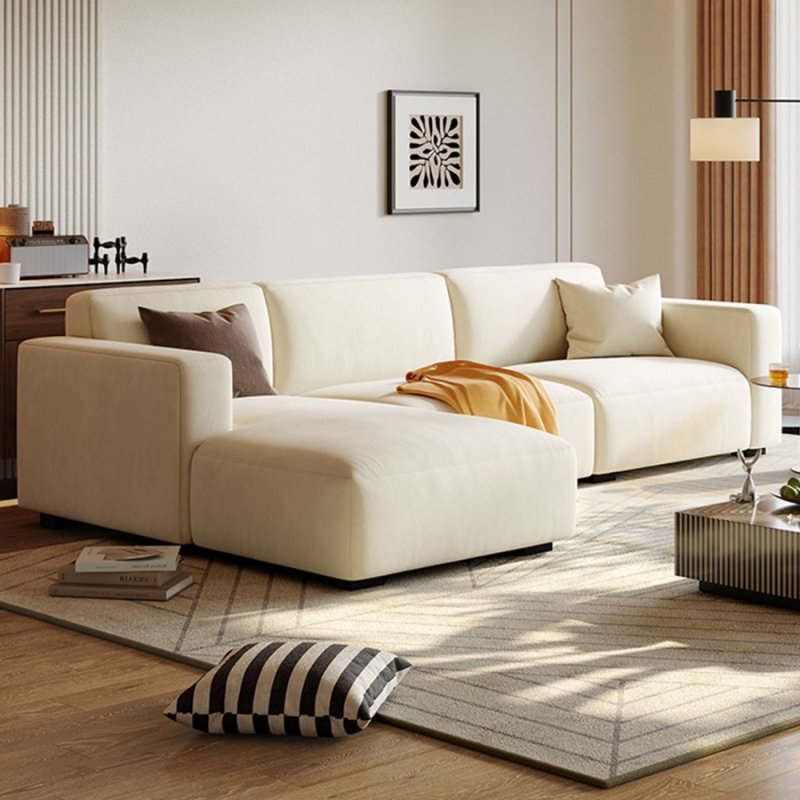 Canapé modulaire 2 pièces rembourré, Orienté à gauche (vu de face), 29,92 po H x 110,24 po x P 66,93 po