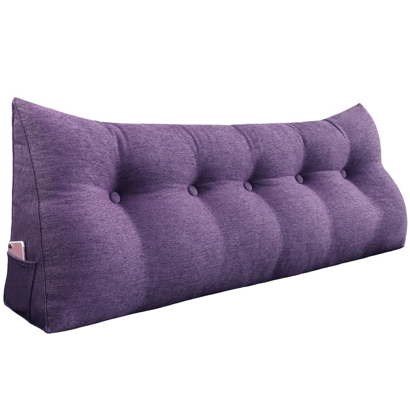 Cushion, Grey Lilac, 50cm H x 160cm W