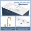 Meuble-lavabo 36 po avec lavabo en céramique-167996683