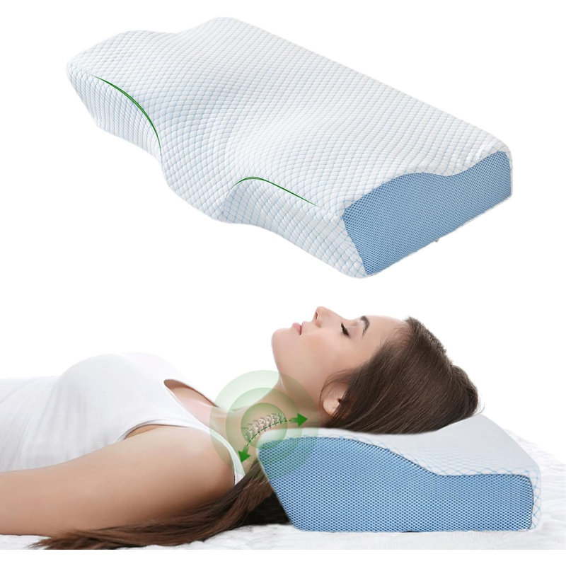 Contour Memory Foam Cervical Pillow