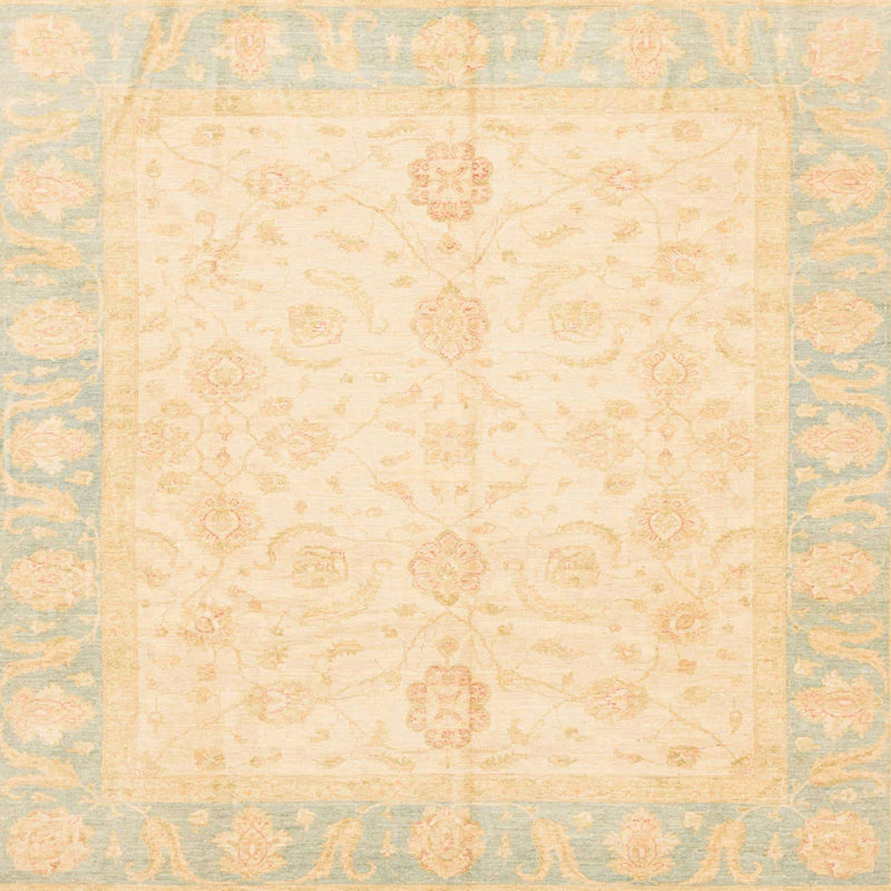 Tapis abstrait moderne 3780, Carré 6 pi